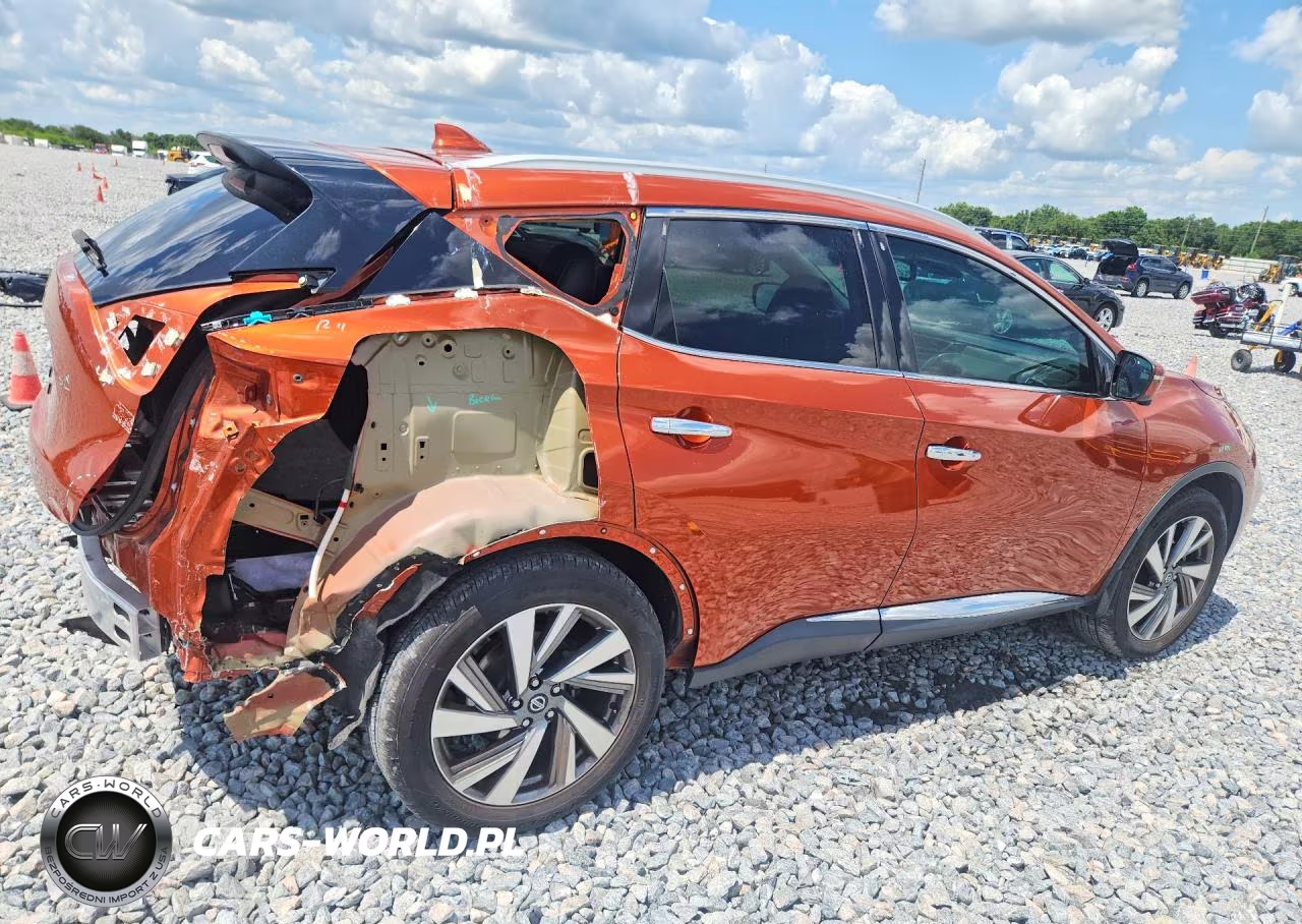 2020 Nissan Murano Sl VIN:5N1AZ2CJ8LN145168 - 3