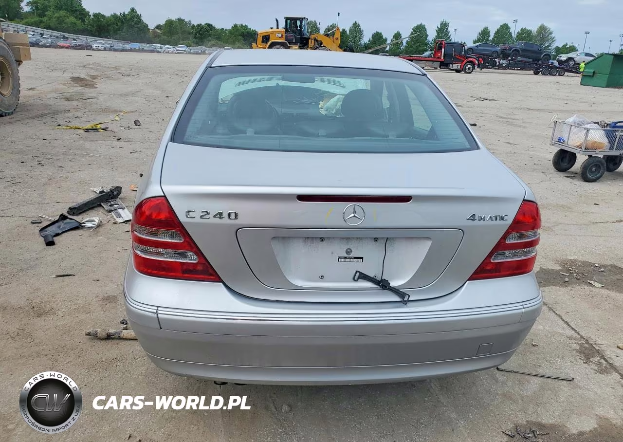 2004 Mercedes-Benz C 240 4Matic VIN:WDBRF81J14F534282 - 6