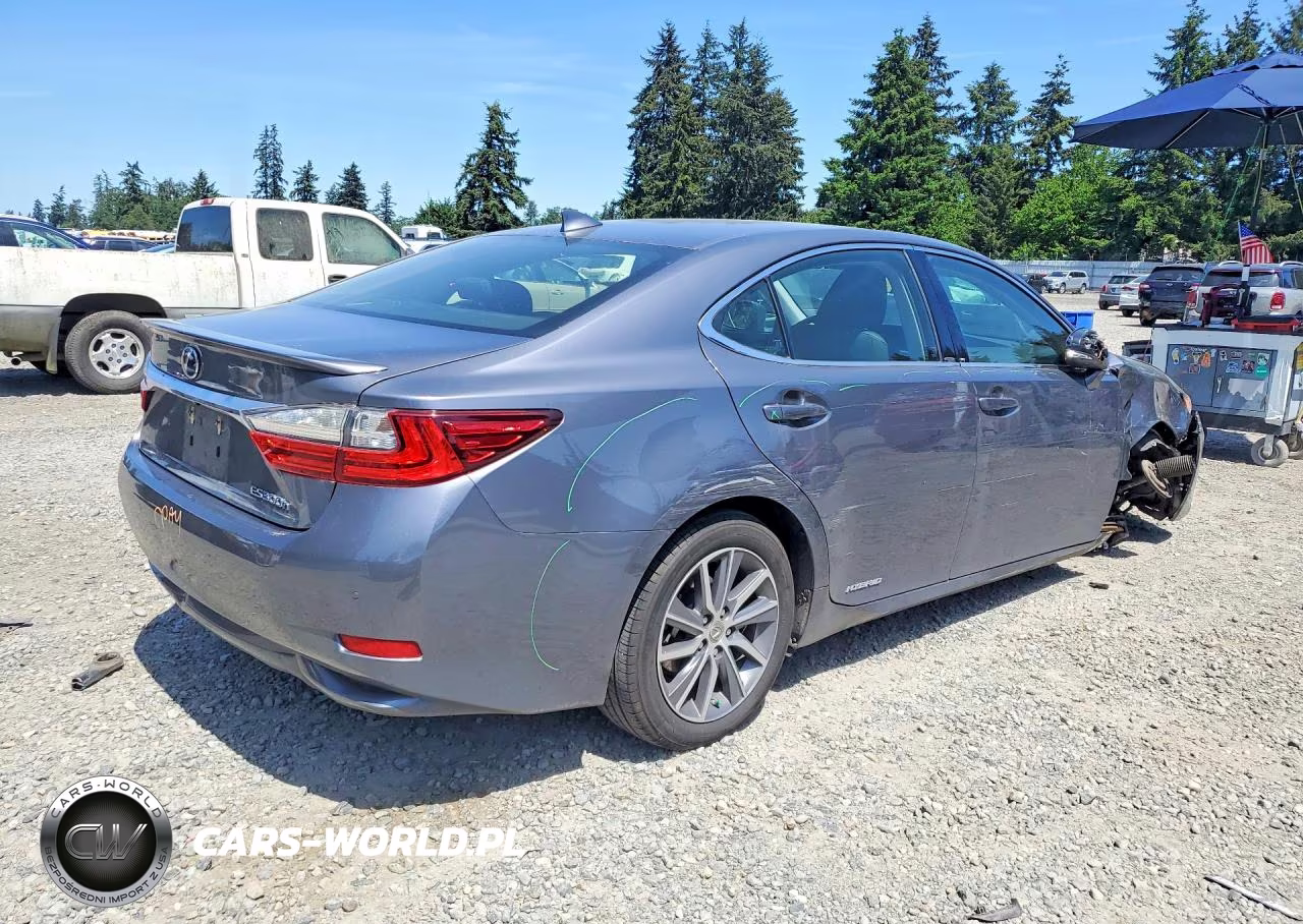 2018 Lexus Es 300H VIN:JTHBW1GGXJ2169379 - 3