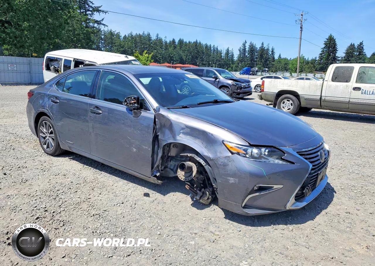 2018 Lexus Es 300H VIN:JTHBW1GGXJ2169379 - 4