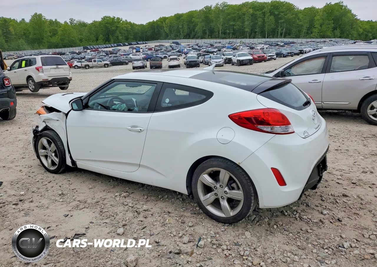 2012 Hyundai Veloster Base VIN:KMHTC6AD0CU036496 - 2