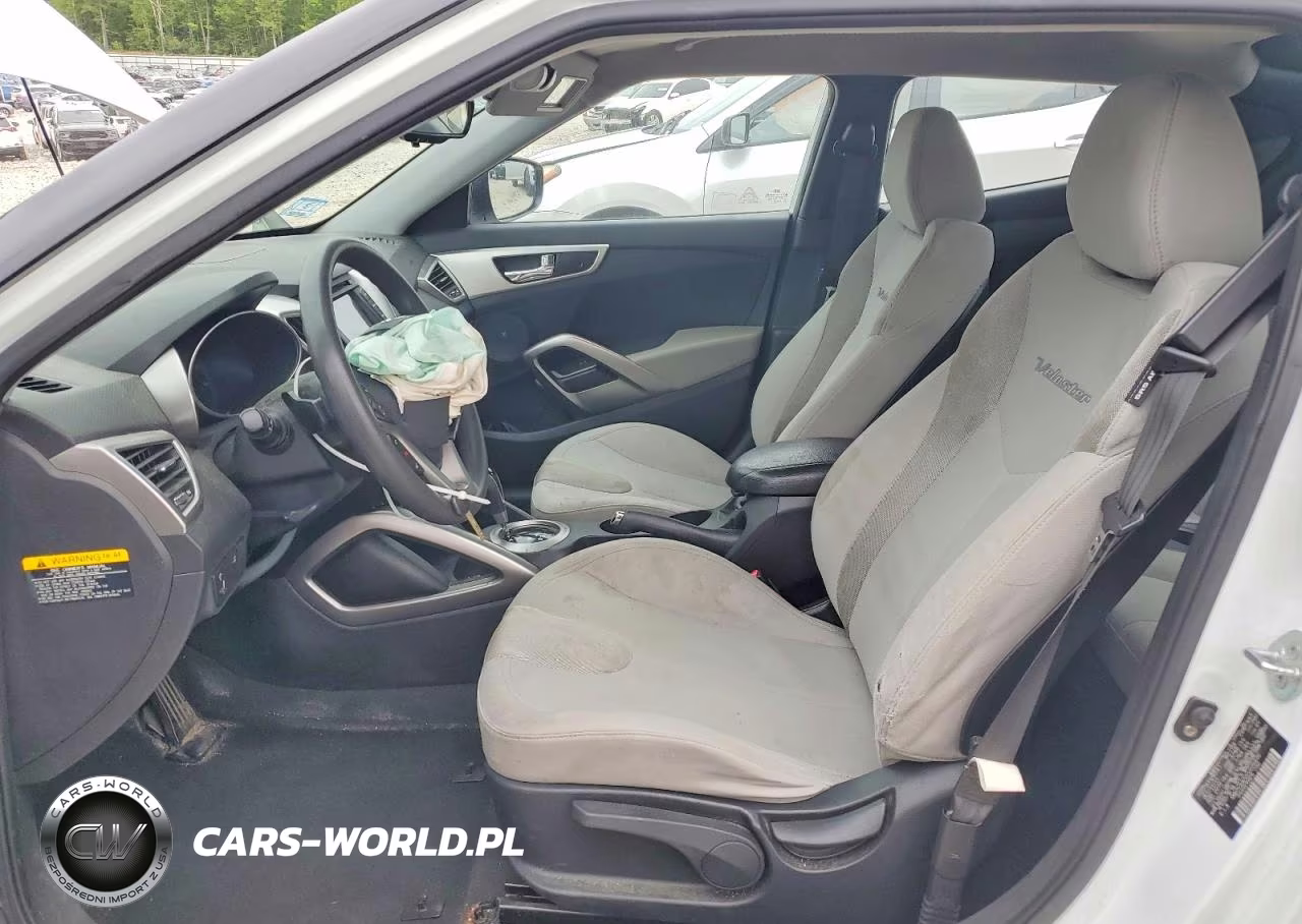 2012 Hyundai Veloster Base VIN:KMHTC6AD0CU036496 - 7