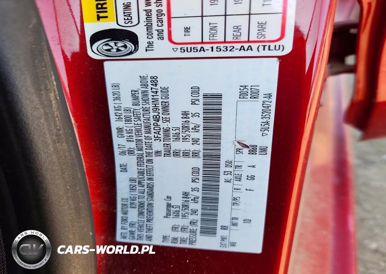 2017 Ford Fiesta Se VIN:3FADP4BJ9HM147488 - 13