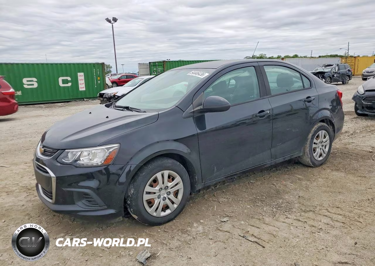 2019 Chevrolet Sonic Ls VIN:1G1JB5SB1K4105483 - 1