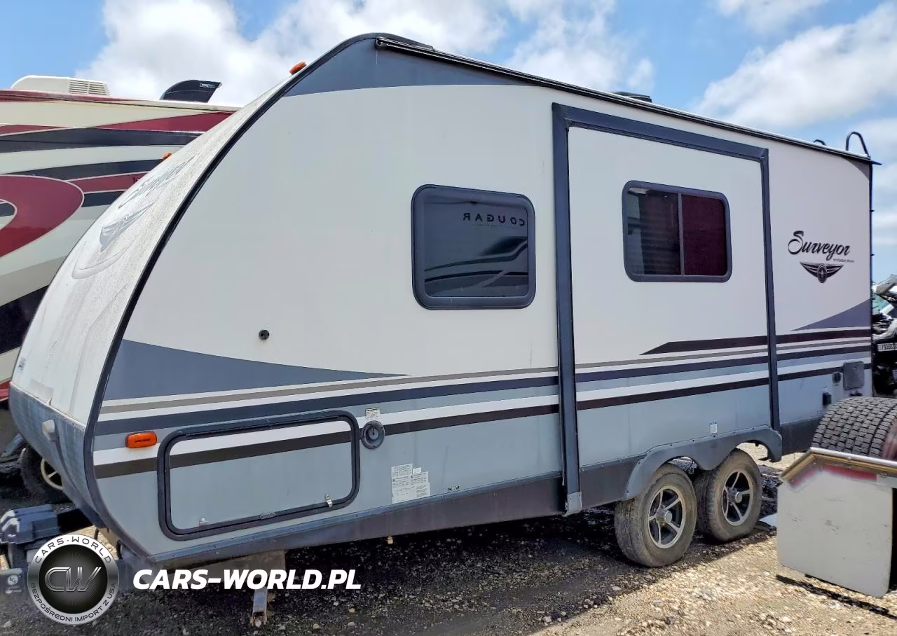 2018 Forest River Surveyor Camper VIN:4X4TSVV25JL034802 - 2