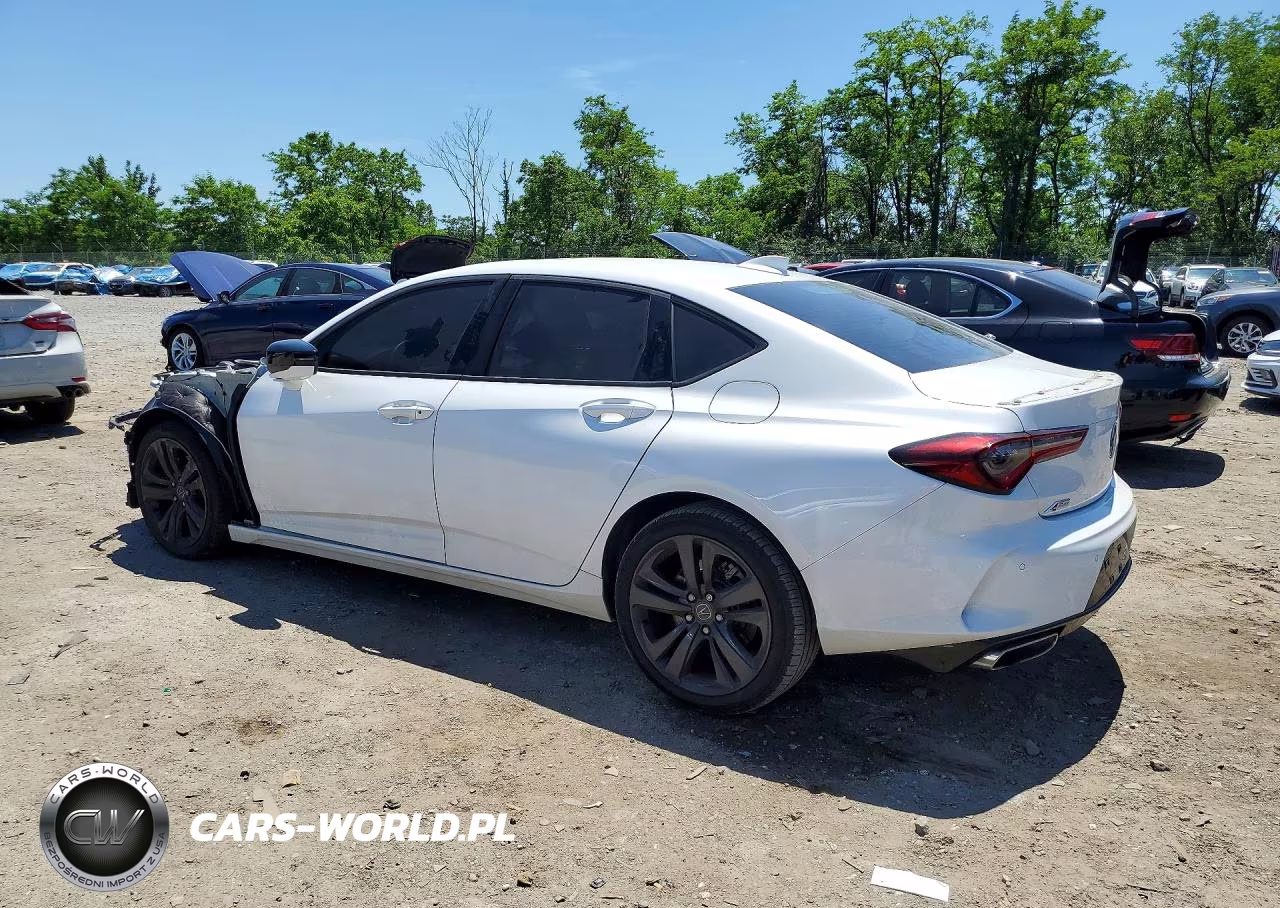2022 Acura Tlx Tech A VIN:19UUB6F52NA002983 - 2