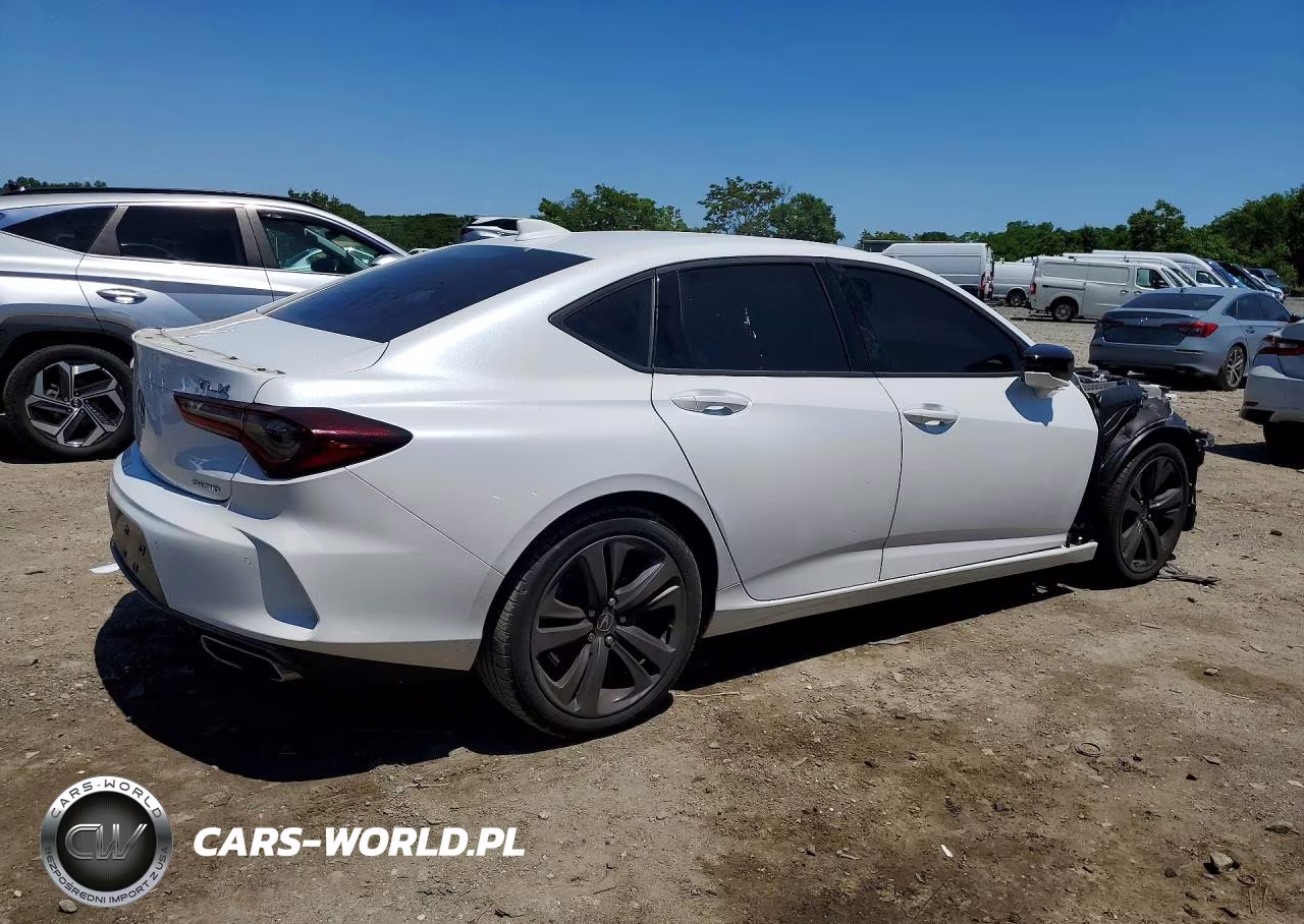 2022 Acura Tlx Tech A VIN:19UUB6F52NA002983 - 3