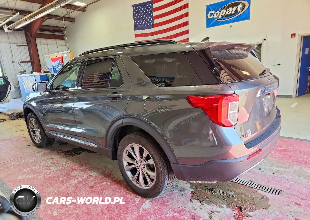 2020 Ford Explorer Xlt VIN:1FMSK8DH5LGA75172 - 2
