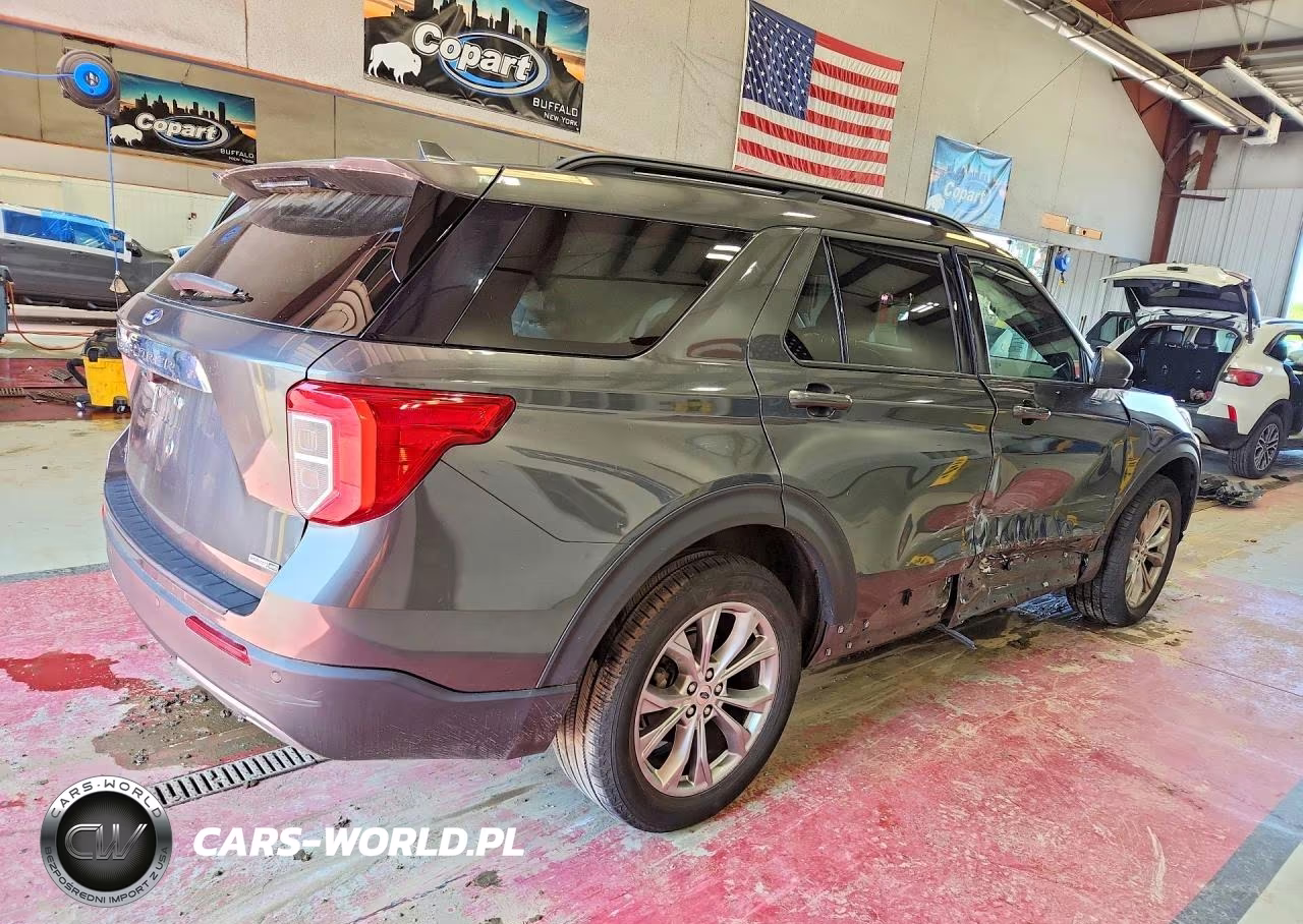 2020 Ford Explorer Xlt VIN:1FMSK8DH5LGA75172 - 3