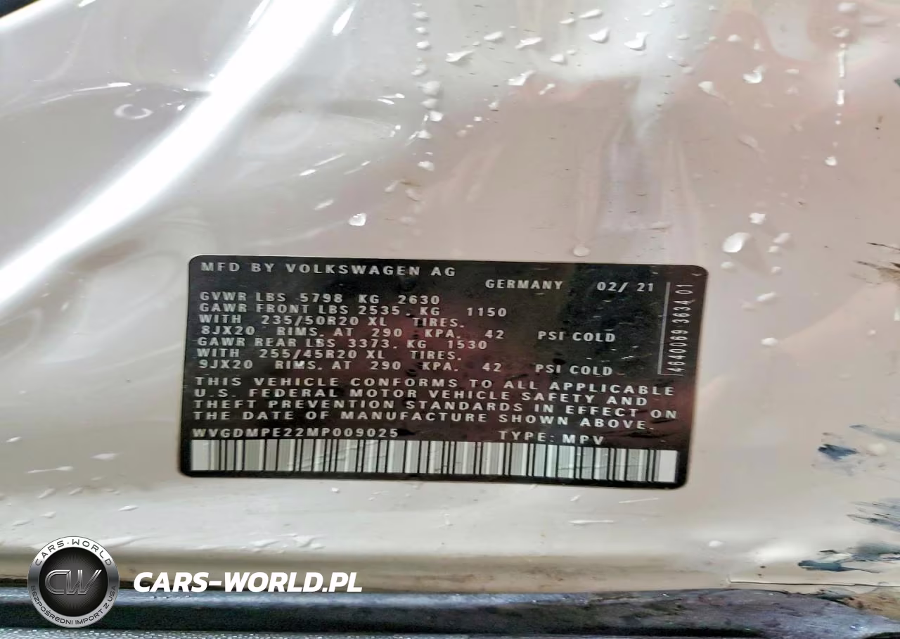 2021 Volkswagen Id.4 First Edition VIN:WVGDMPE22MP009025 - 13