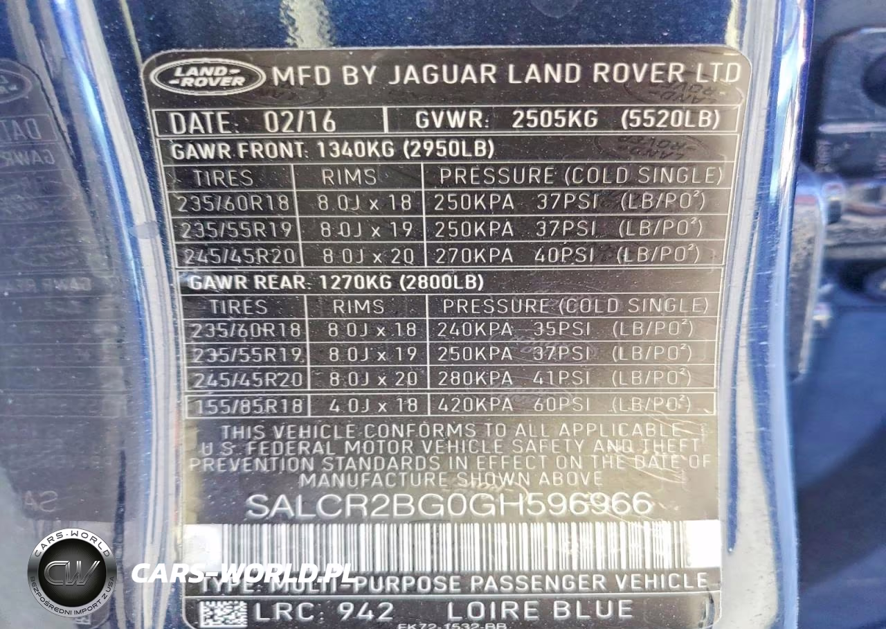 2016 Land Rover Discovery Sport Hse VIN:SALCR2BG0GH596966 - 13