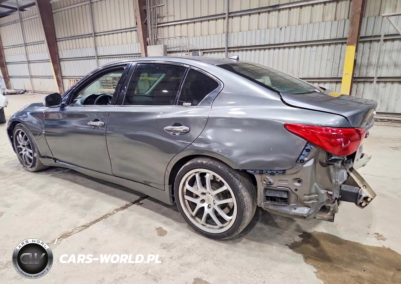 2014 Infiniti Q50 Sport VIN:JN1BV7AP8EM691697 - 2