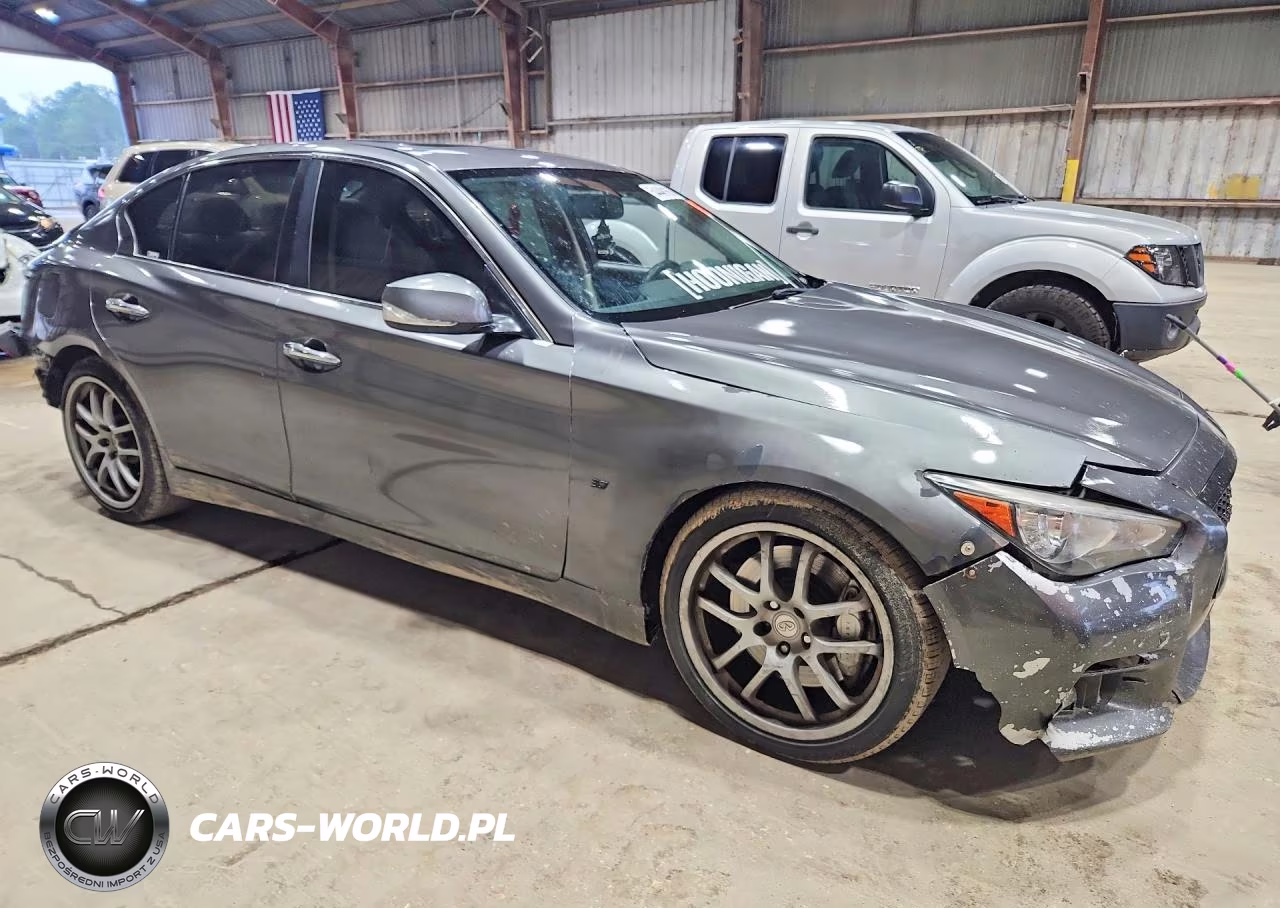 2014 Infiniti Q50 Sport VIN:JN1BV7AP8EM691697 - 4