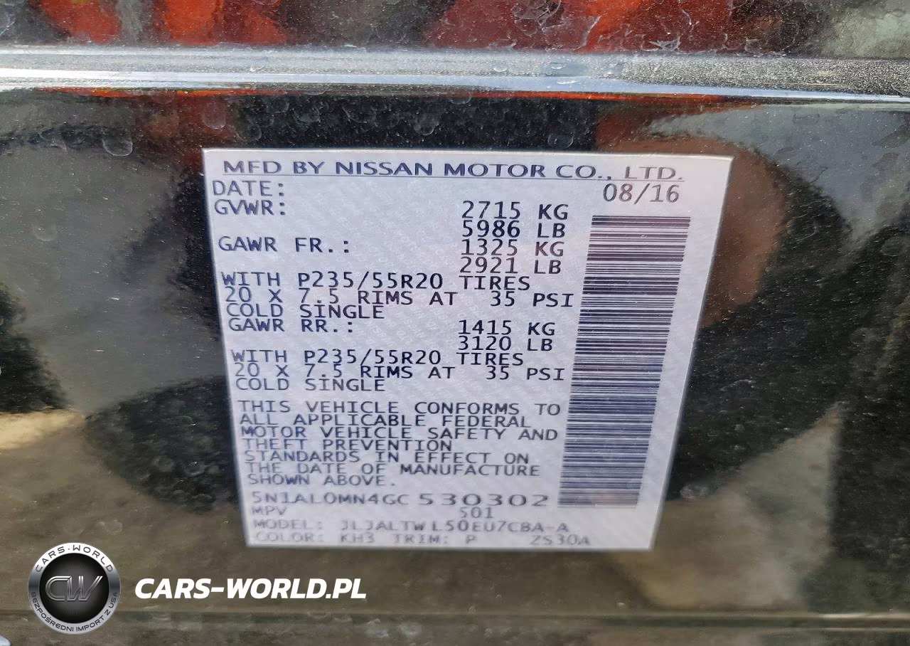 2016 Infiniti Qx60 Base VIN:5N1AL0MN4GC530302 - 12