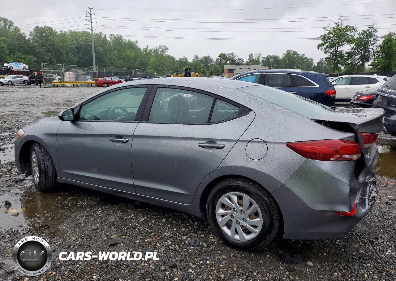 2018 Hyundai Elantra Se VIN:KMHD74LF3JU573100 - 2