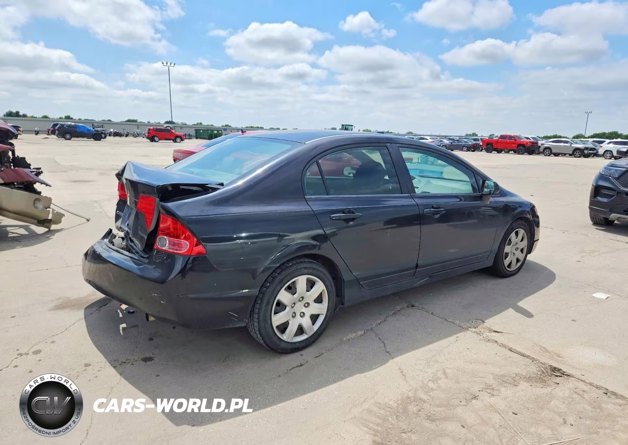 2008 Honda Civic Lx VIN:1HGFA16508L097342 - 3