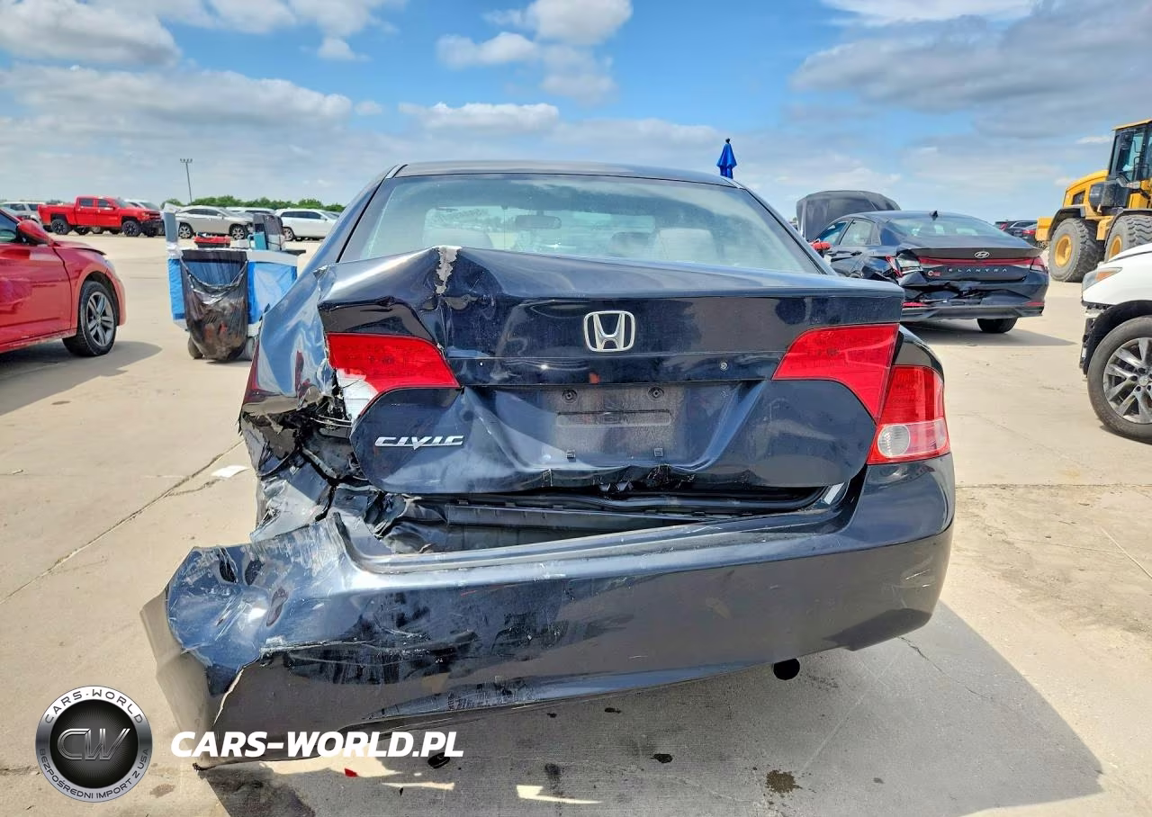 2008 Honda Civic Lx VIN:1HGFA16508L097342 - 6