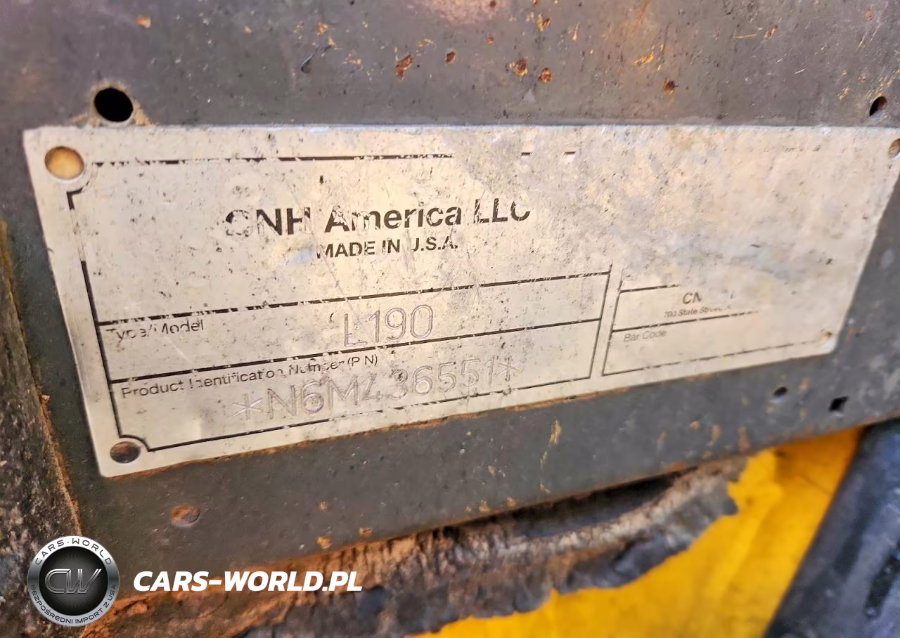 2003 New Holland L190 Skid Steer Loader VIN:N6M436551 - 10