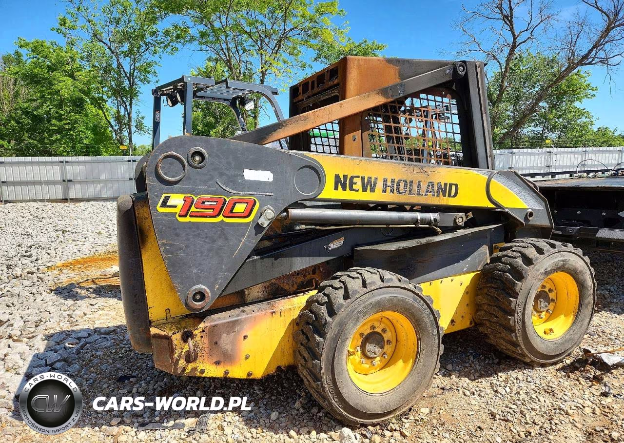 2003 New Holland L190 Skid Steer Loader VIN:N6M436551 - 4