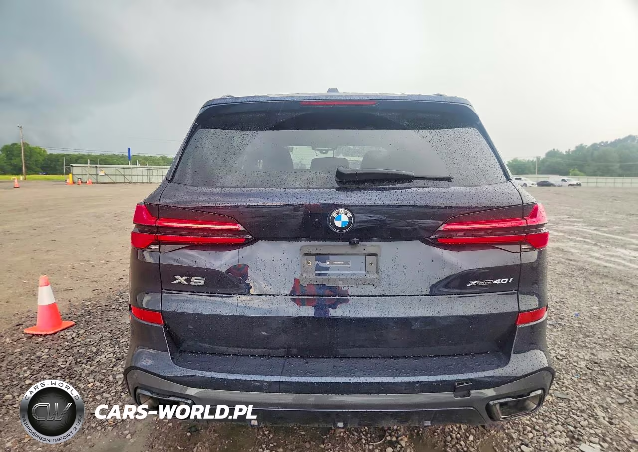 2025 BMW X5 xDrive40I VIN:5UX23EU02S9X71287 - 6