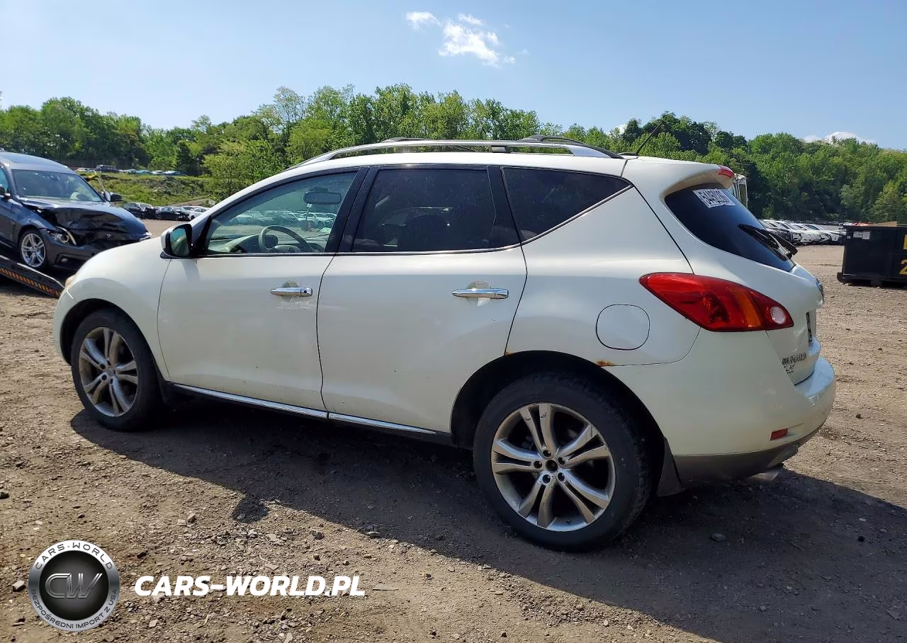 2010 Nissan Murano S VIN:JN8AZ1MW3AW122031 - 2