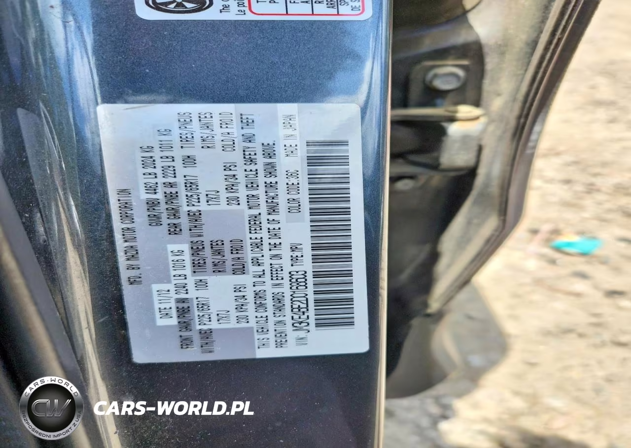 2013 Mazda Cx-5 Sport VIN:JM3KE4BE2D0168603 - 12