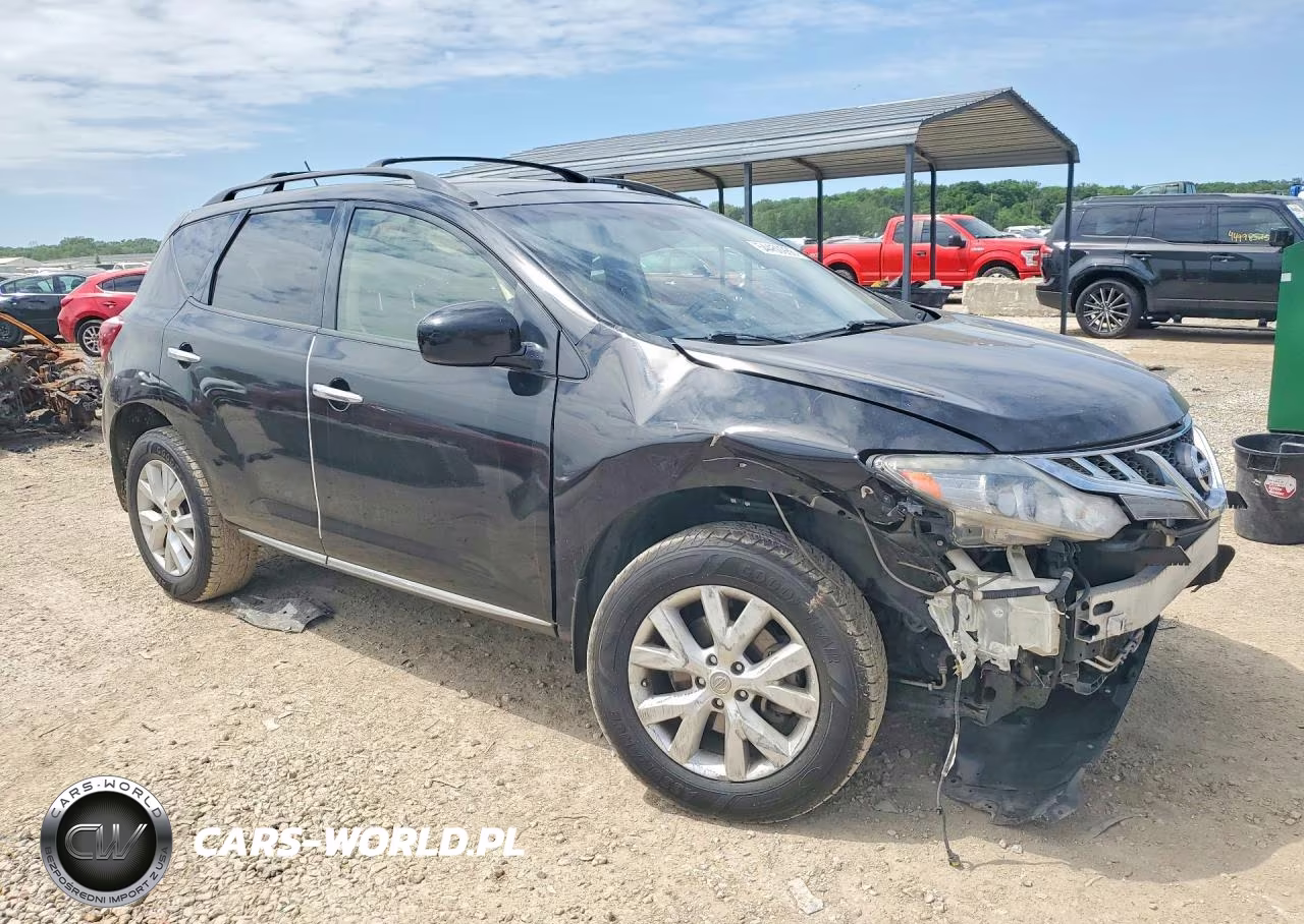 2014 Nissan Murano Sl VIN:JN8AZ1MW4EW529717 - 4