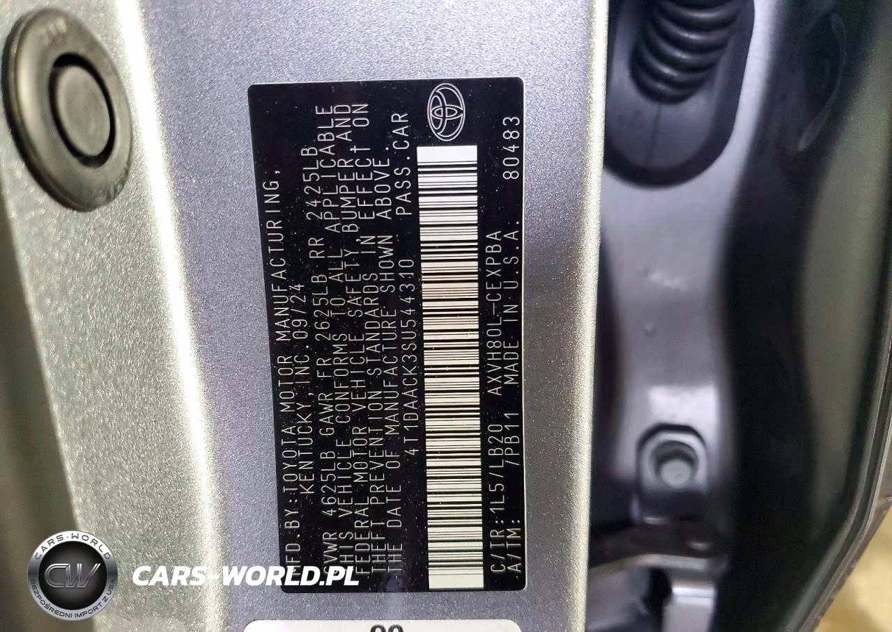 2025 Toyota Camry Xse VIN:4T1DAACK3SU544310 - 12