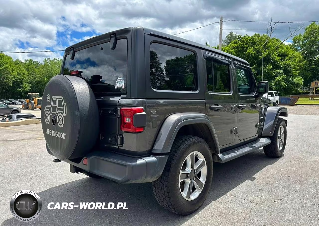 2020 Jeep Wrangler Unlimited Sahara VIN:1C4HJXEGXLW109016 - 3