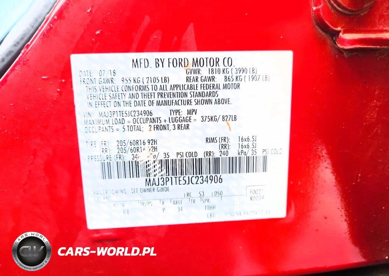 2018 Ford Ecosport Se VIN:MAJ3P1TE5JC234906 - 13