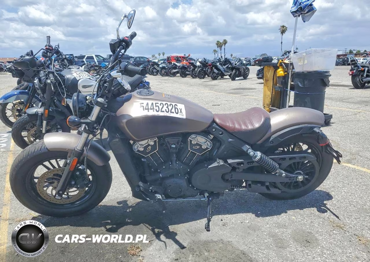 2019 Indian Motorcycle Co. Scout Bobber Abs VIN:56KMTA007K3141674 - 3