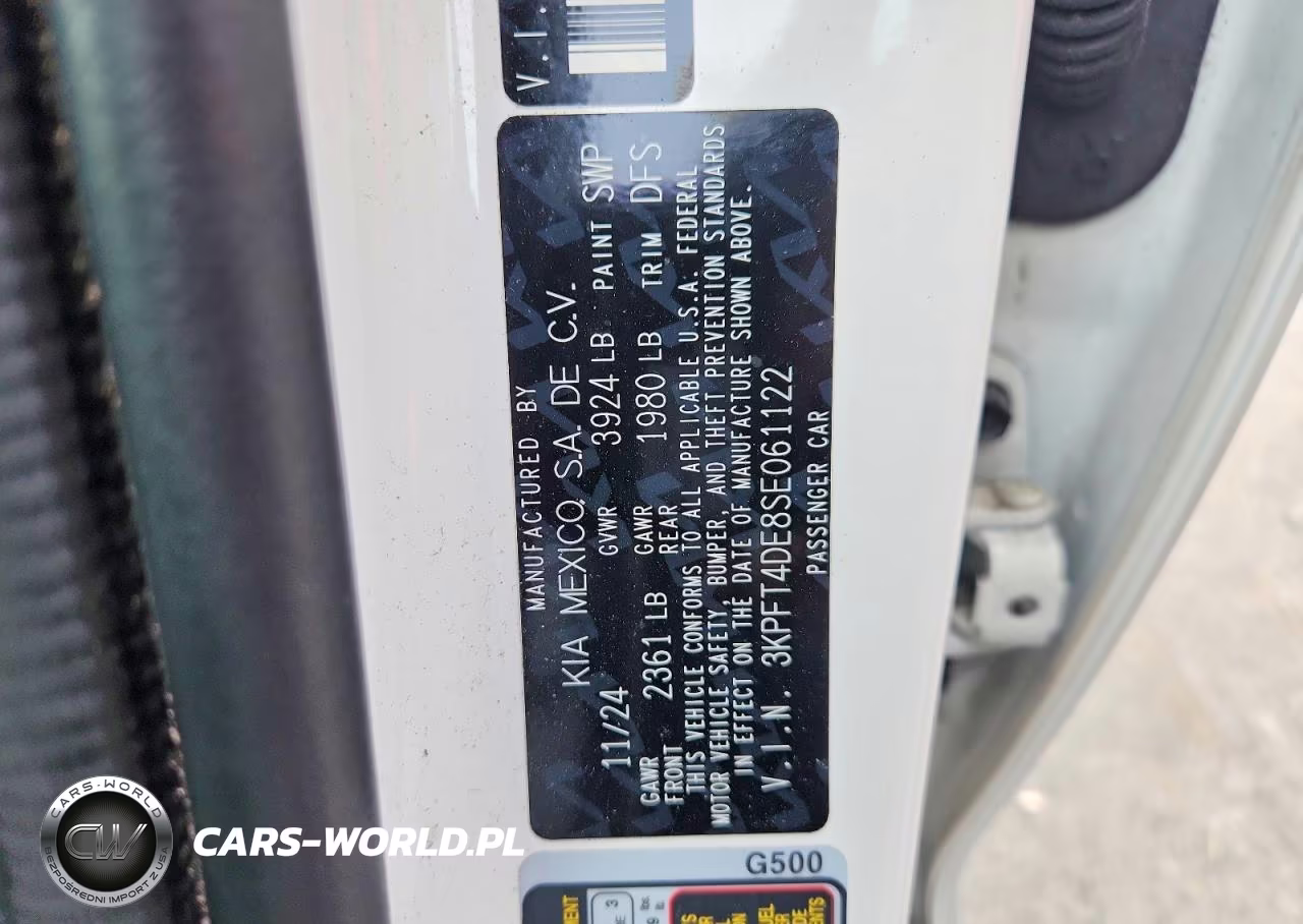2025 Kia K4 Lxs VIN:3KPFT4DE8SE061122 - 12