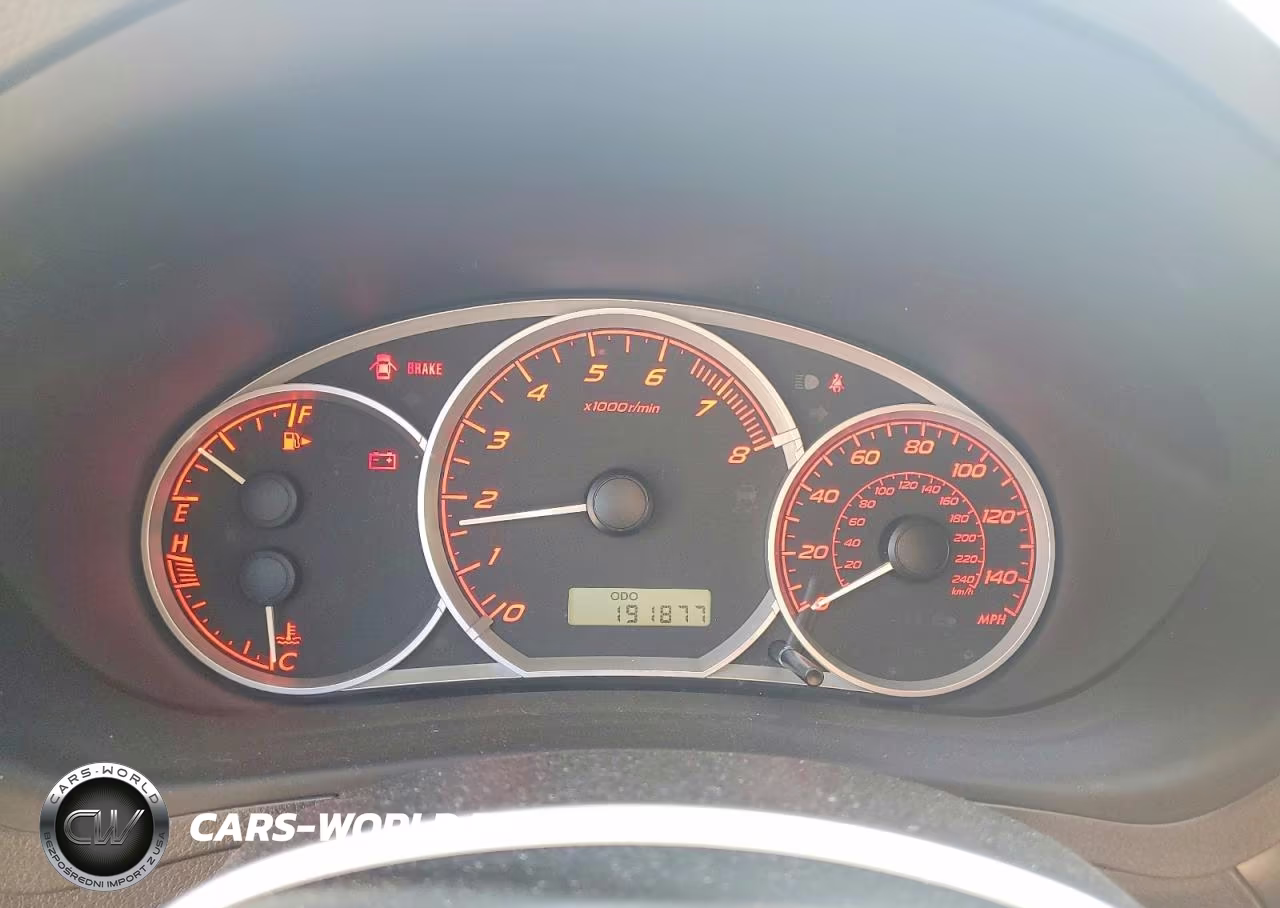 2008 Subaru Impreza Wrx VIN:JF1GH746X8G811912 - 9