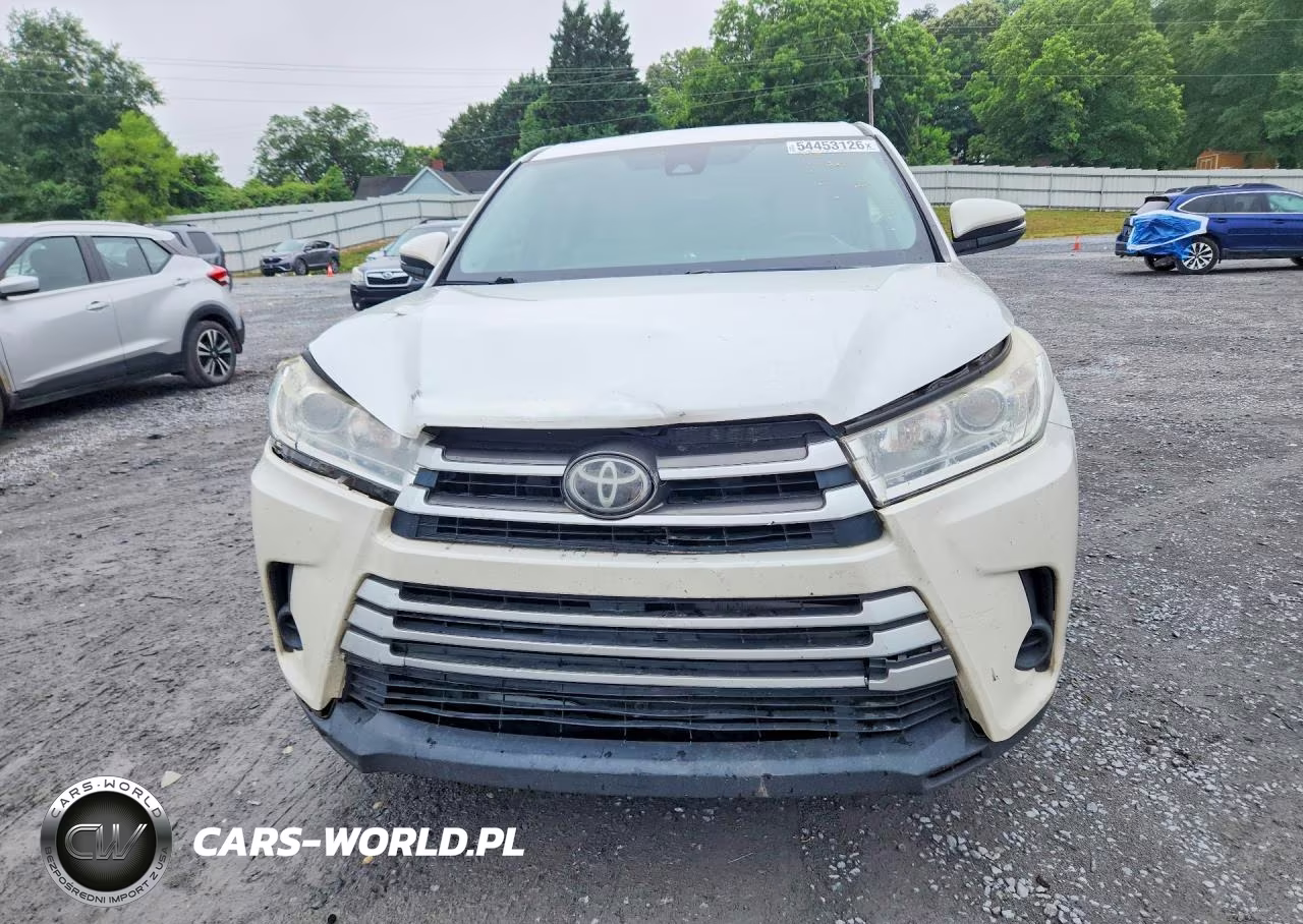 2017 Toyota Highlander Le VIN:5TDZZRFH9HS193949 - 5