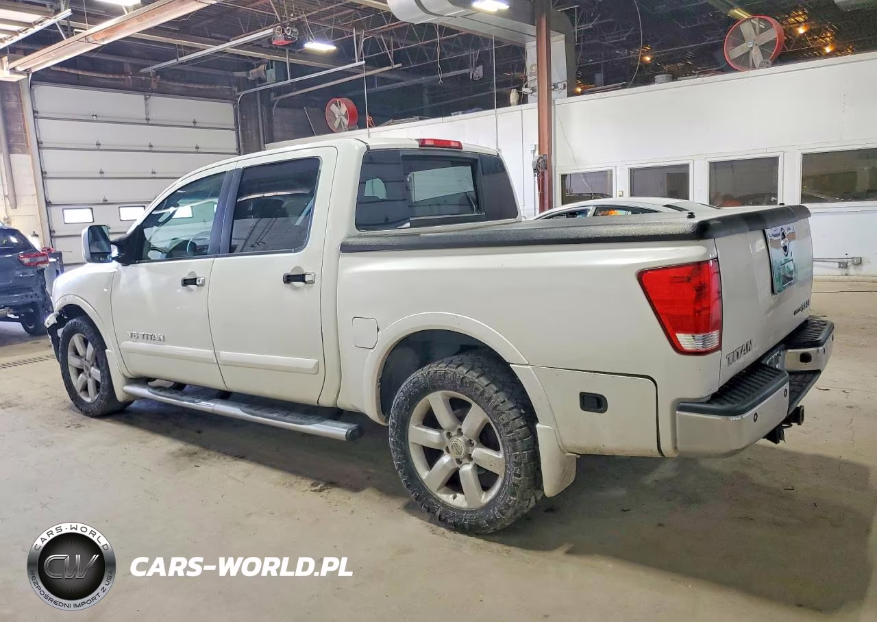 2008 Nissan Titan Xe Ffv VIN:1N6BA07D78N339137 - 2