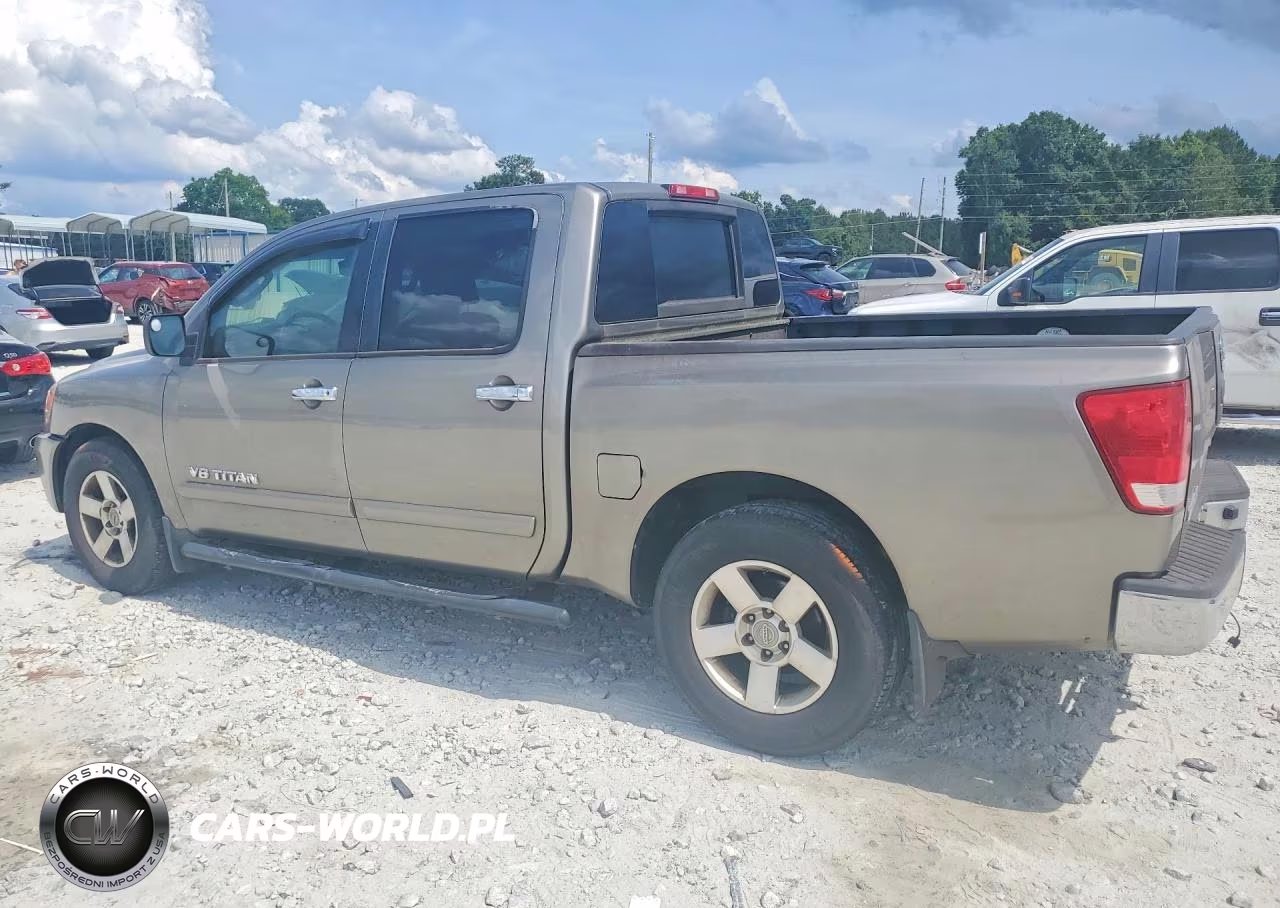 2007 Nissan Titan Xe VIN:1N6AA07A67N237893 - 2