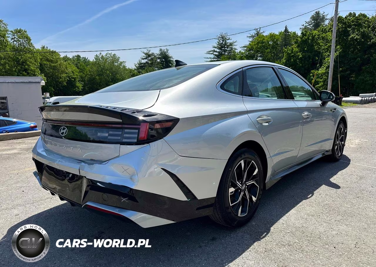 2025 Hyundai Sonata Sel VIN:KMHL64JAXSA454842 - 3