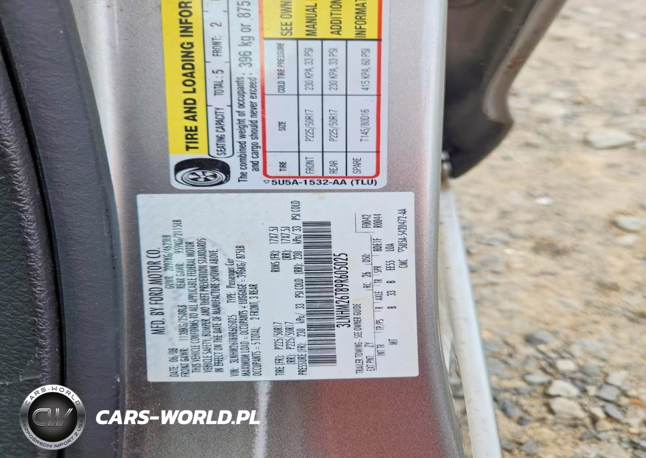 2009 Lincoln Mkz VIN:3LNHM26T89R605025 - 12