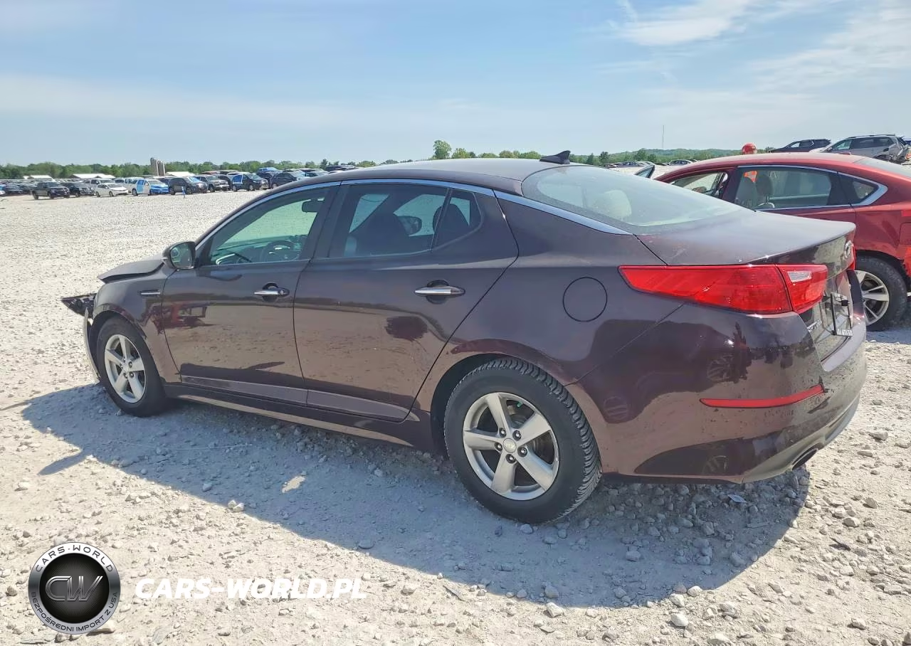 2014 Kia Optima Lx VIN:5XXGM4A71EG281186 - 2