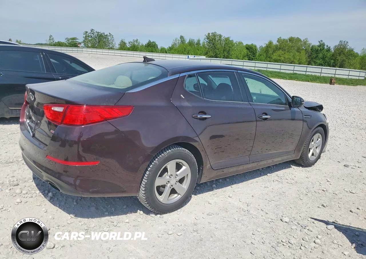 2014 Kia Optima Lx VIN:5XXGM4A71EG281186 - 3