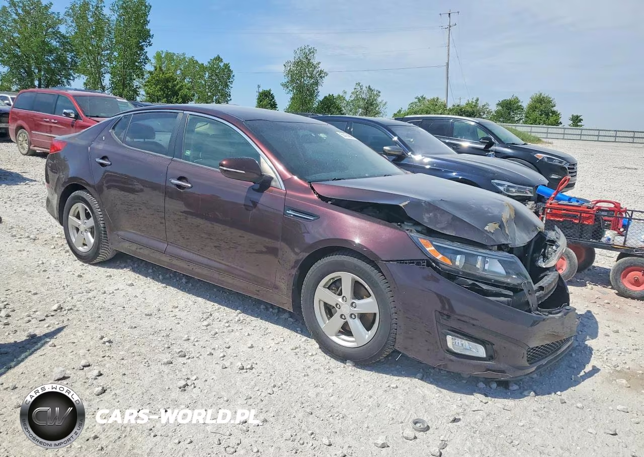2014 Kia Optima Lx VIN:5XXGM4A71EG281186 - 4
