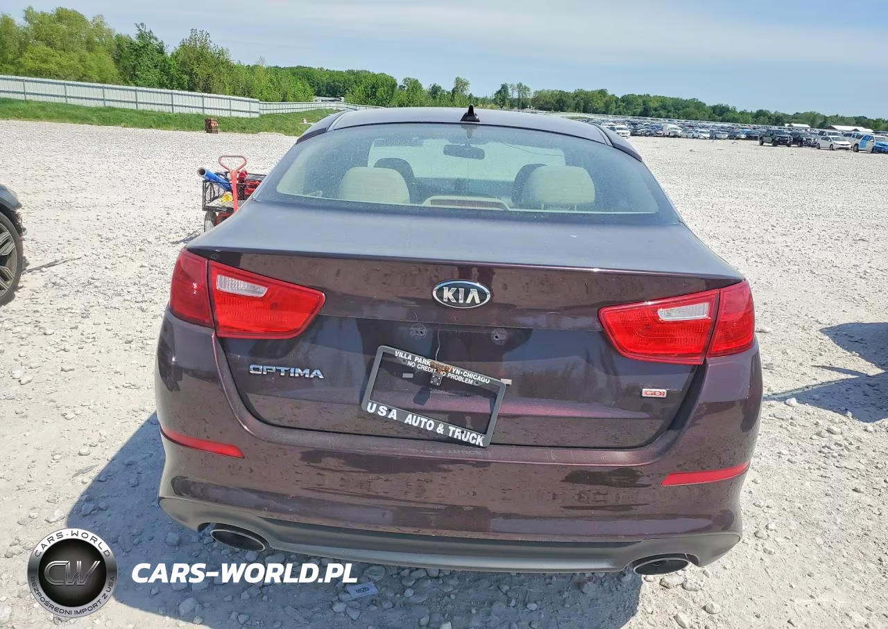 2014 Kia Optima Lx VIN:5XXGM4A71EG281186 - 6