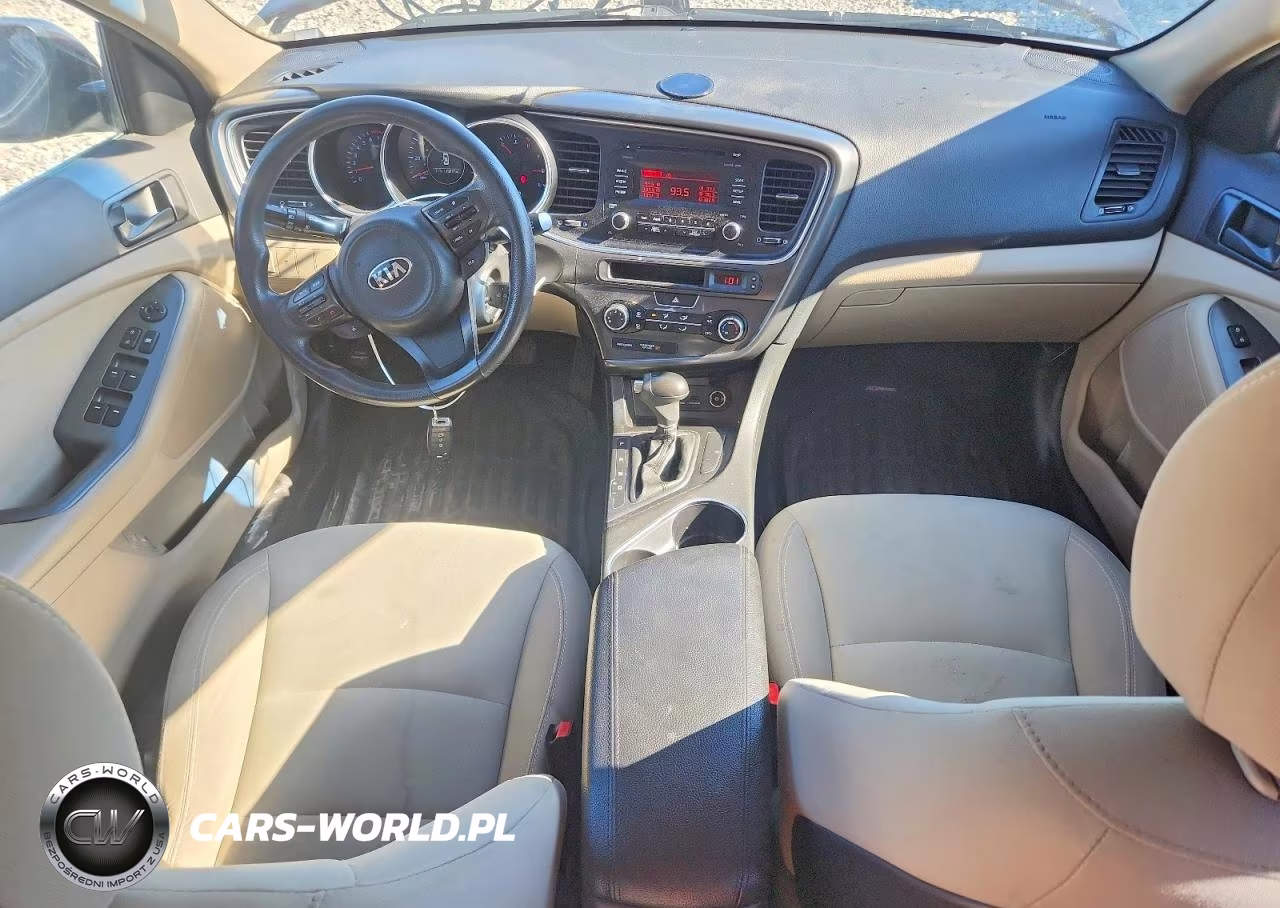2014 Kia Optima Lx VIN:5XXGM4A71EG281186 - 8