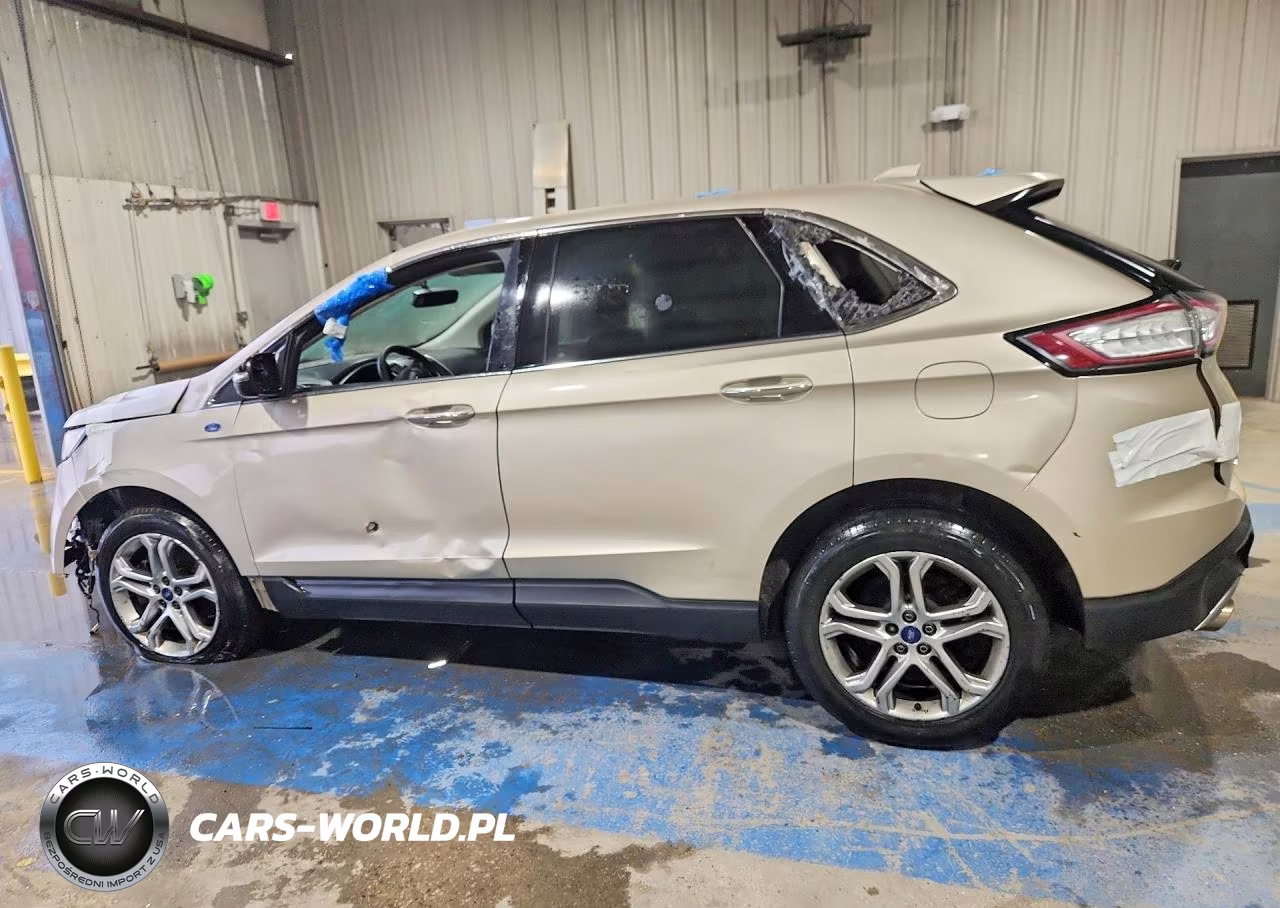 2017 Ford Edge Titanium VIN:2FMPK4K84HBC70017 - 2