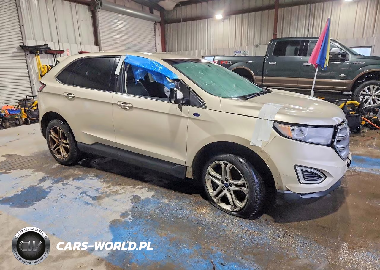 2017 Ford Edge Titanium VIN:2FMPK4K84HBC70017 - 4