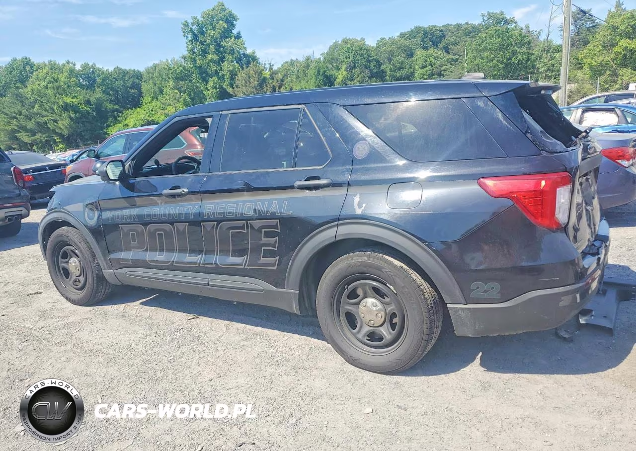 2020 Ford Explorer Police Interceptor VIN:1FM5K8AC2LGA18224 - 2