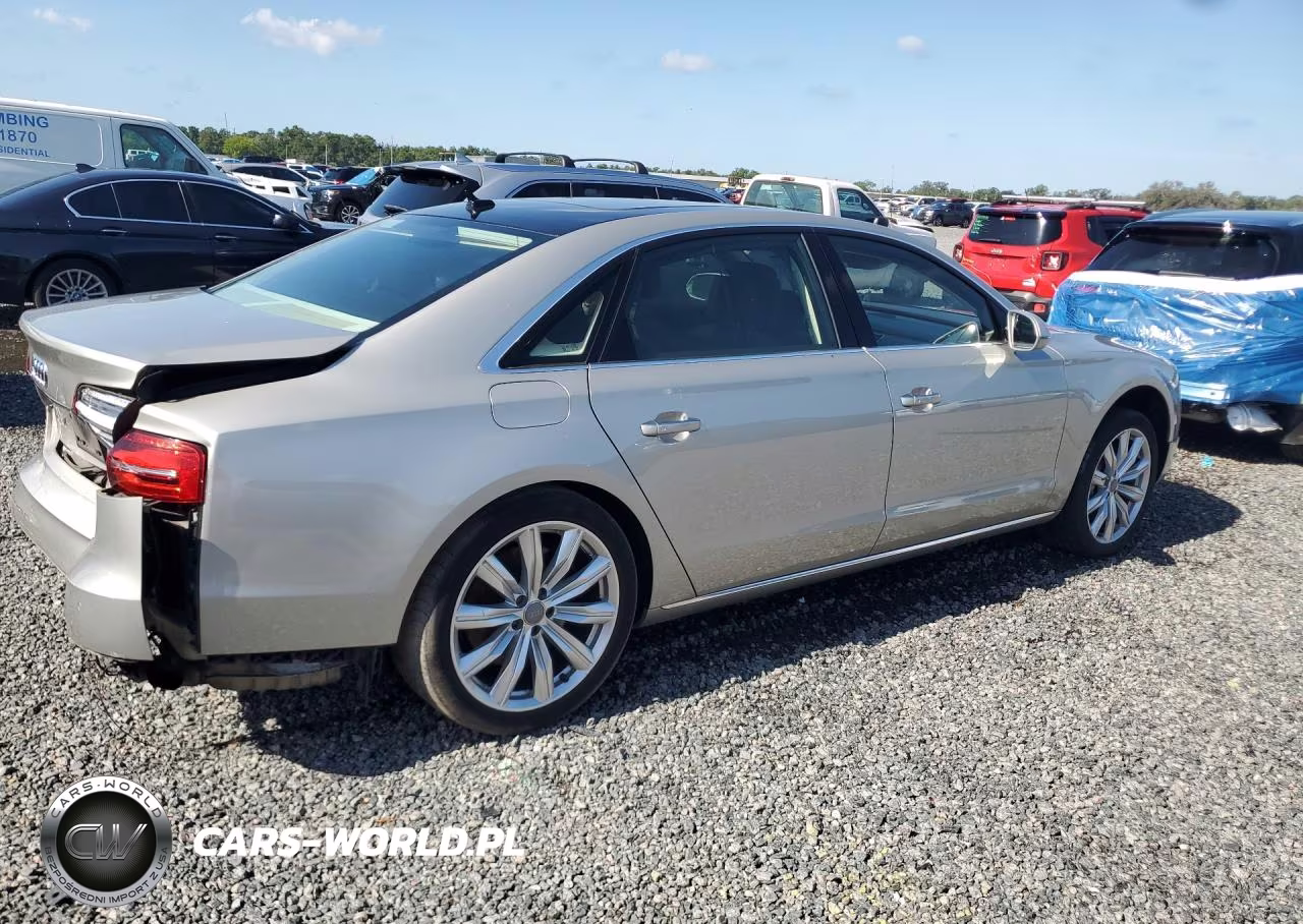 2016 Audi A8 L Quattro VIN:WAU34AFD2GN011870 - 3