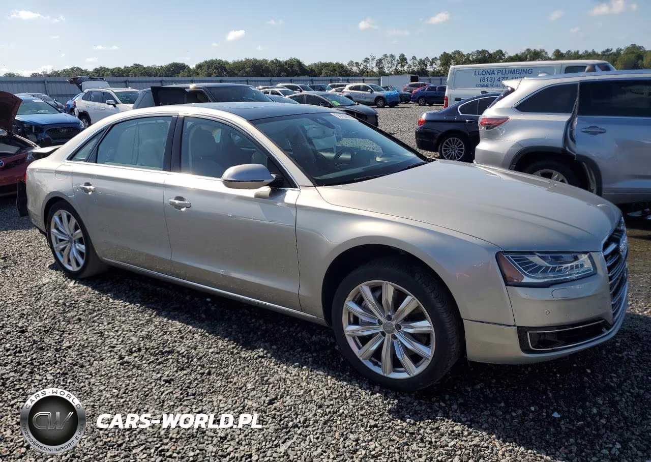 2016 Audi A8 L Quattro VIN:WAU34AFD2GN011870 - 4