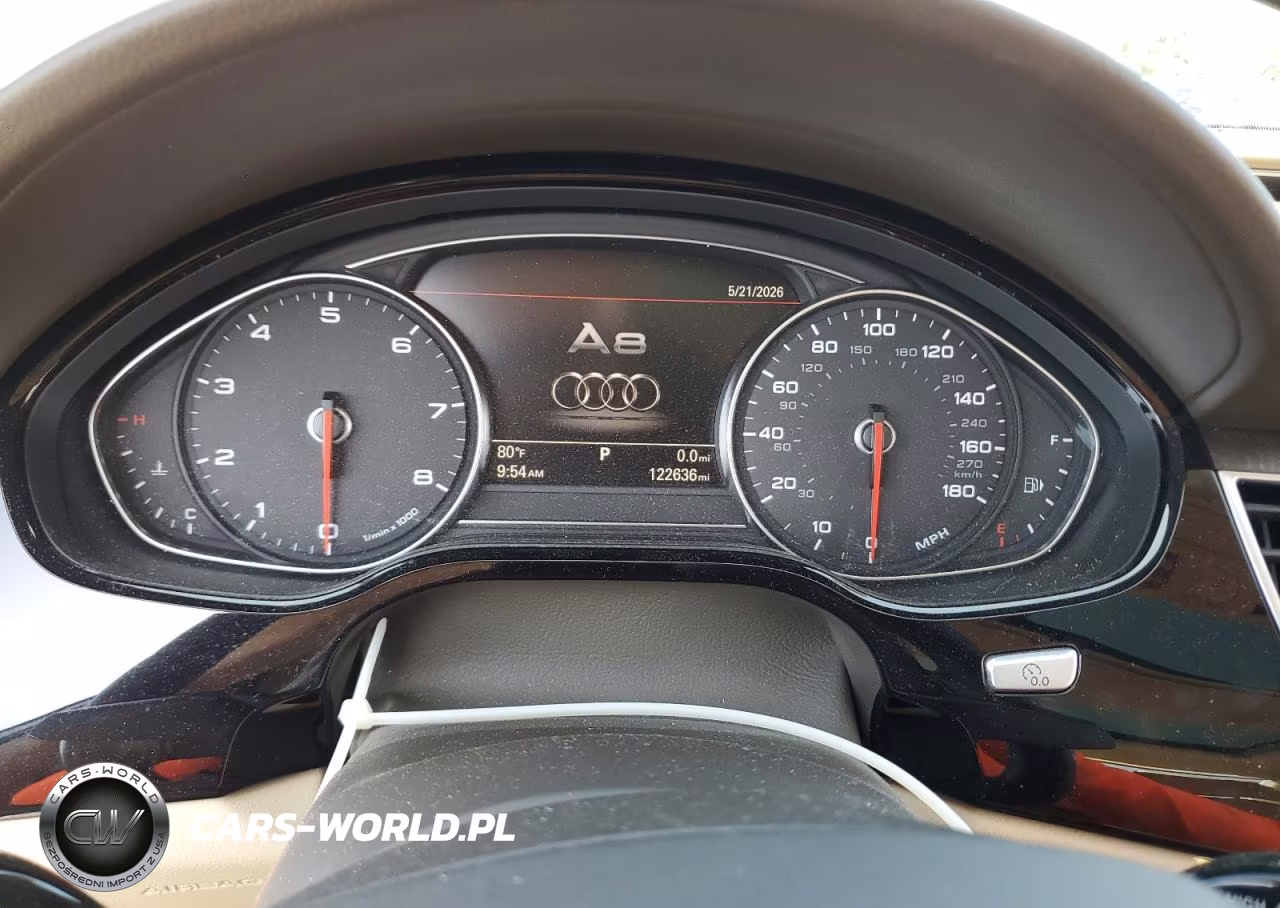 2016 Audi A8 L Quattro VIN:WAU34AFD2GN011870 - 9