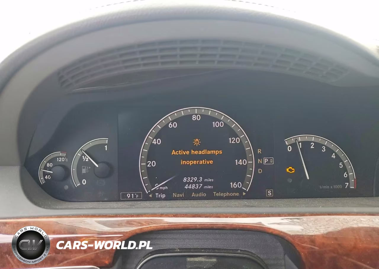 2007 Mercedes-Benz S 550 VIN:WDDNG71X67A121549 - 9